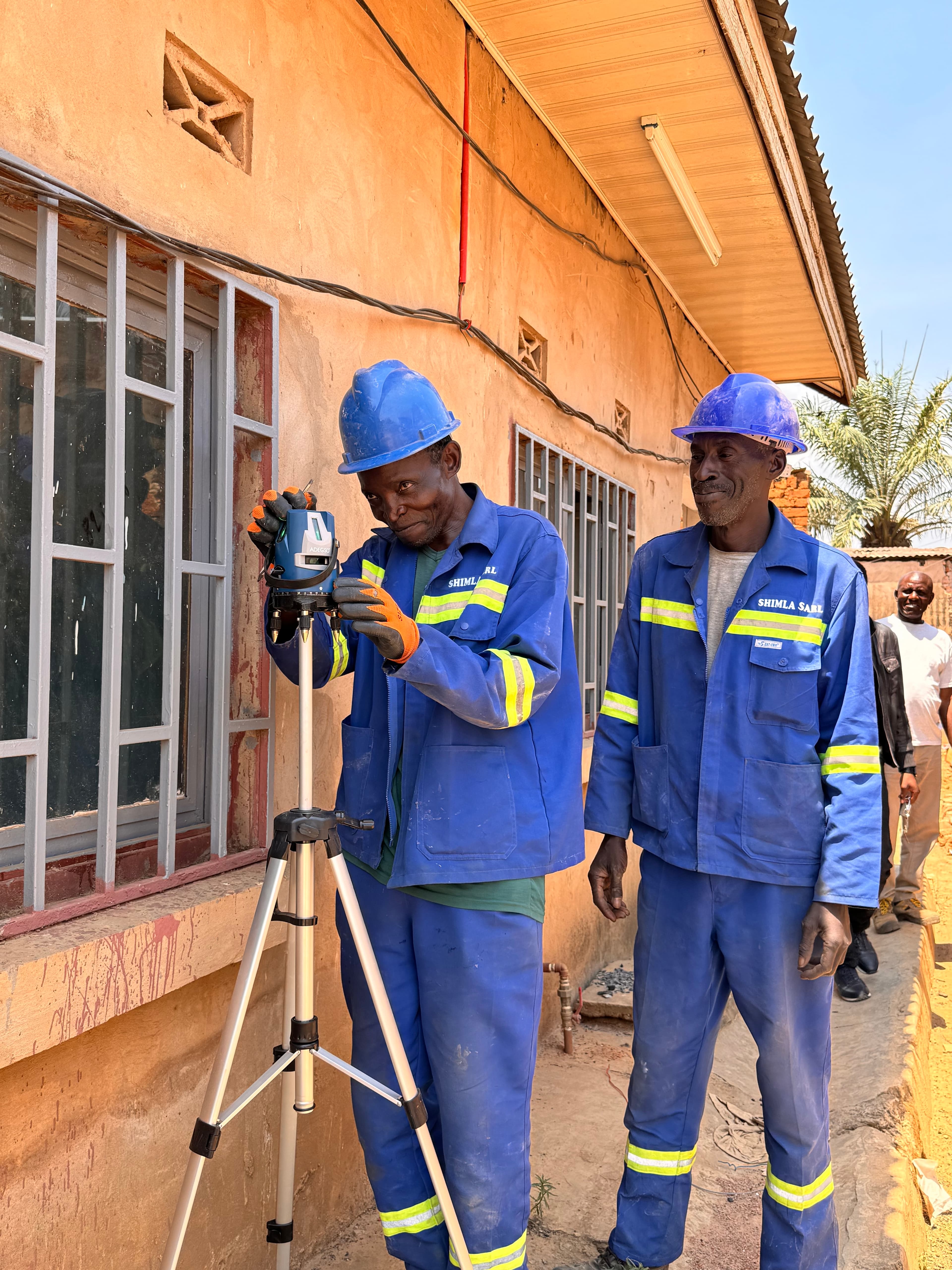 Équipe SHIMLA sur site